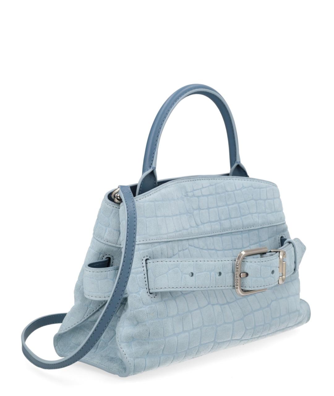 MARC JACOBS Голубая кожаная сумка через плечо, фото 3