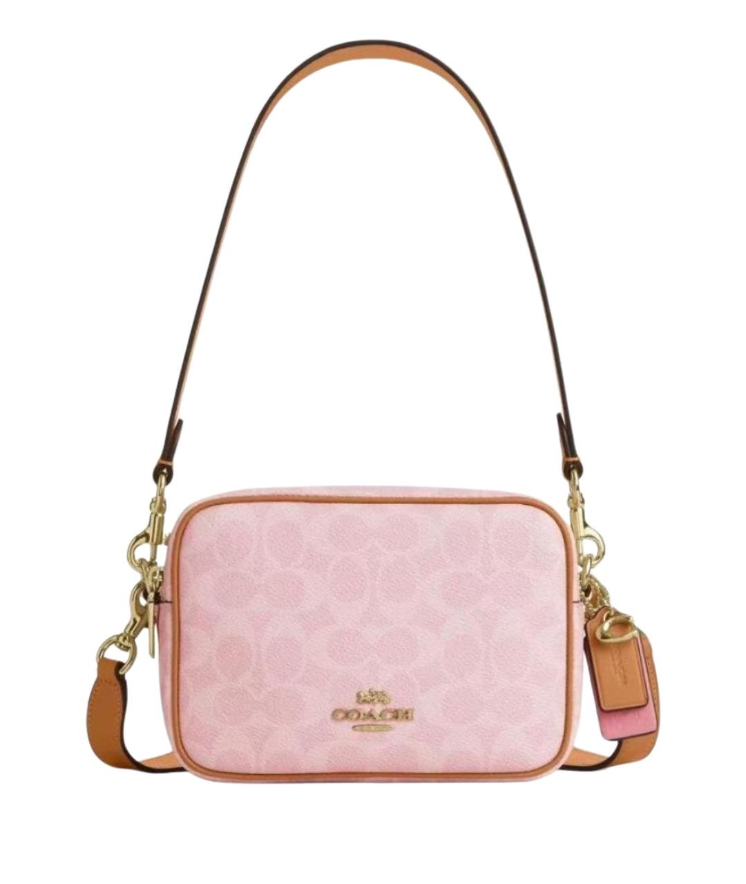 COACH Розовая сумка через плечо, фото 1