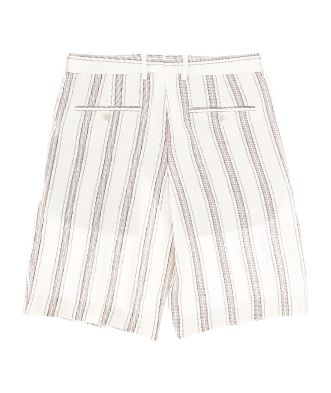 HUGO BOSS Мульти льняные шорты, фото 2