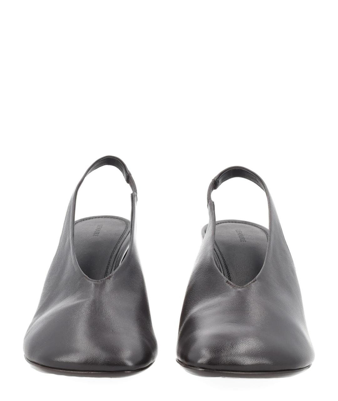 LEMAIRE Коричневые кожаные туфли, фото 3