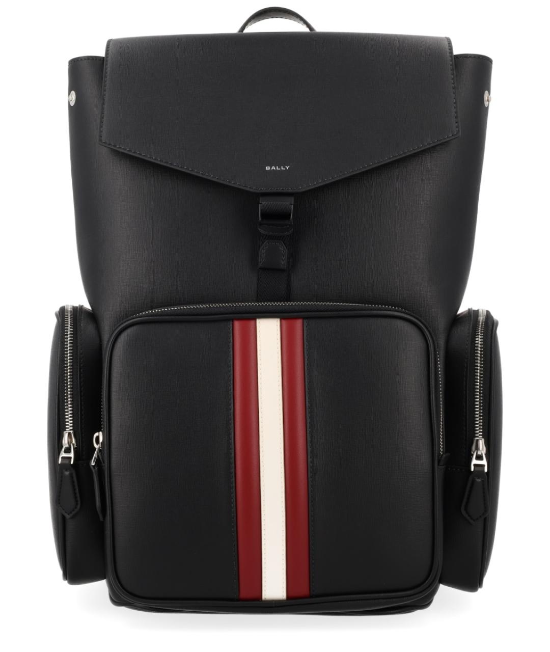 BALLY Черный синтетический рюкзак, фото 1