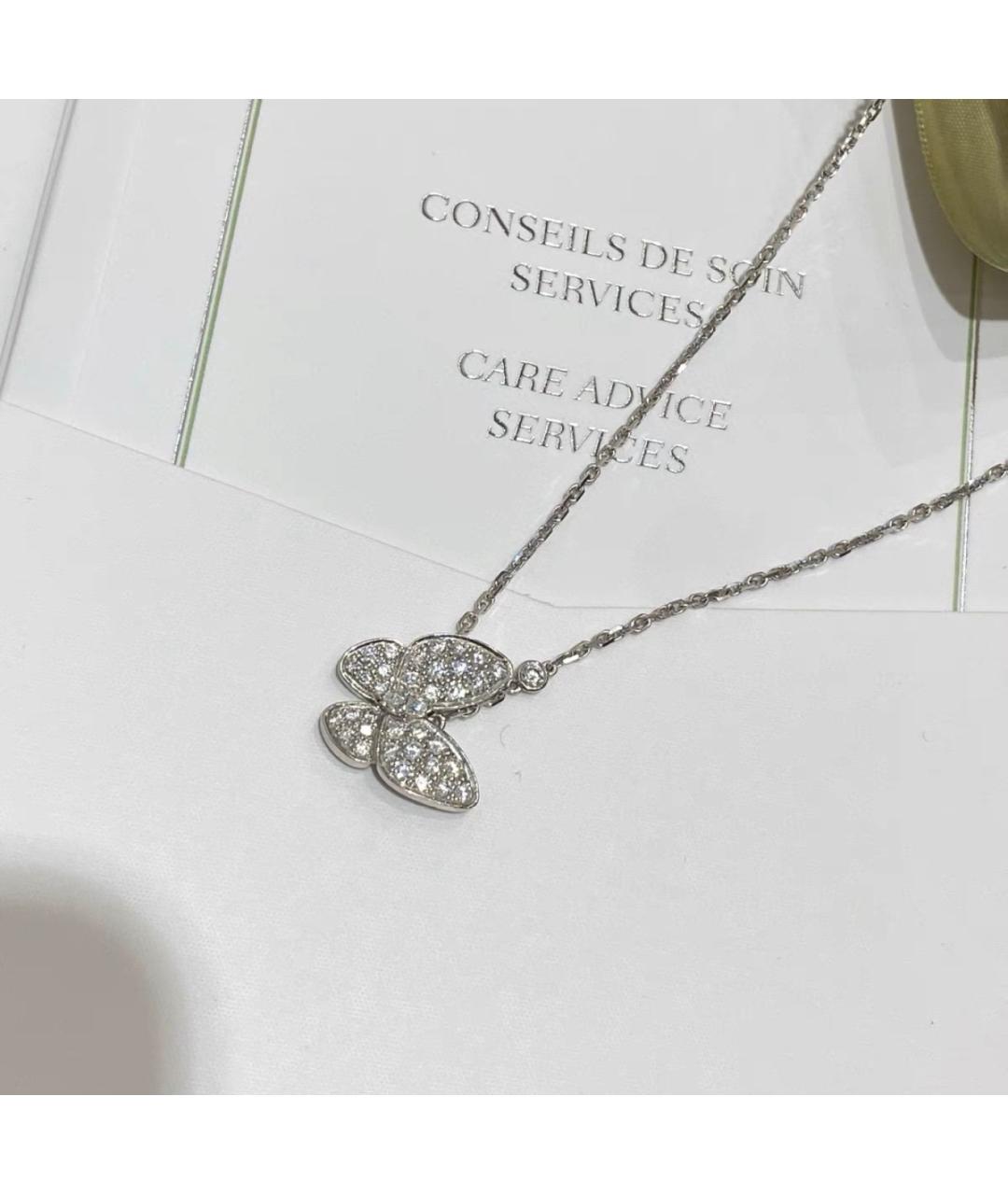 VAN CLEEF & ARPELS Серебряная подвеска из белого золота, фото 4