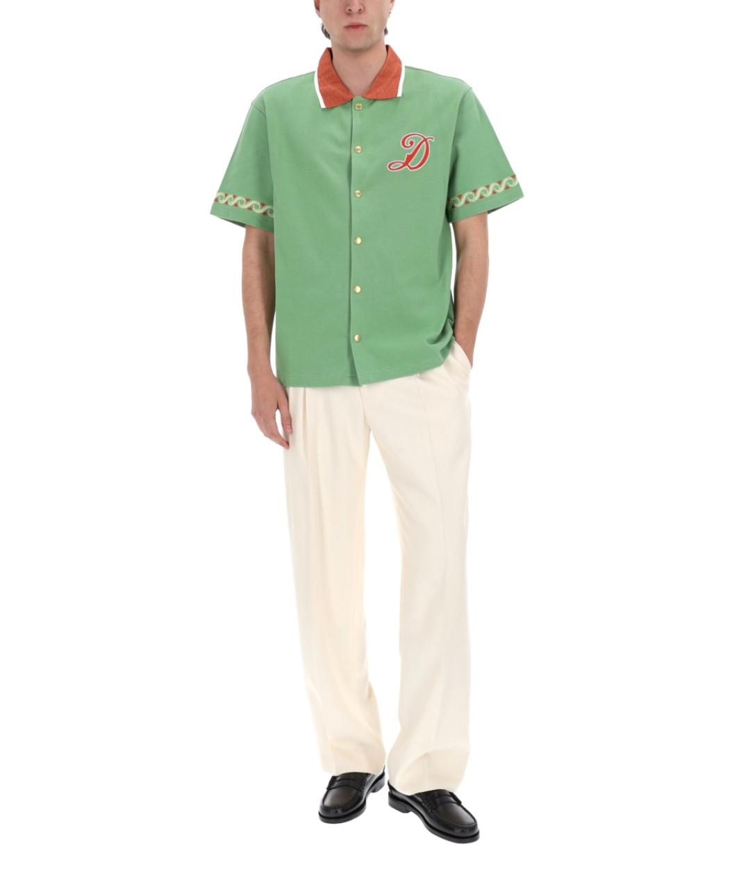 Drole de Monsieur Белые вискозные повседневные брюки, фото 2