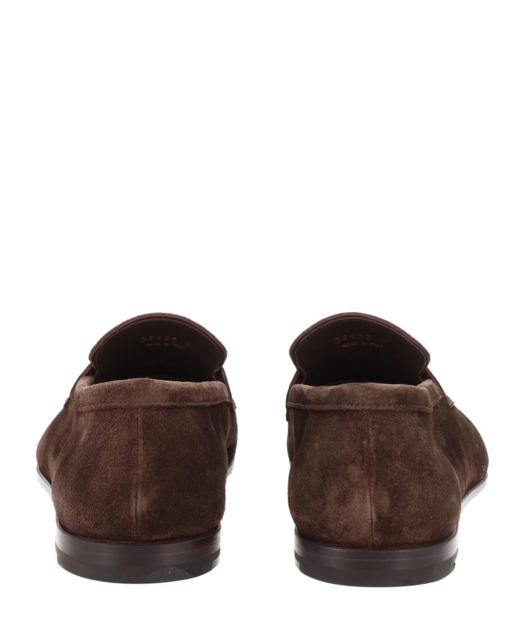 PREMIATA Коричневые замшевые лоферы, фото 4