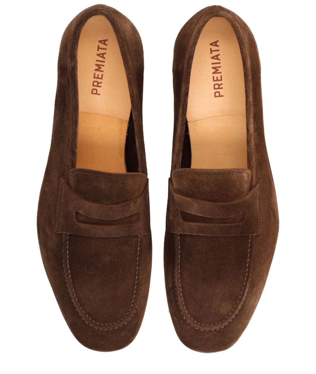 PREMIATA Коричневые замшевые лоферы, фото 5
