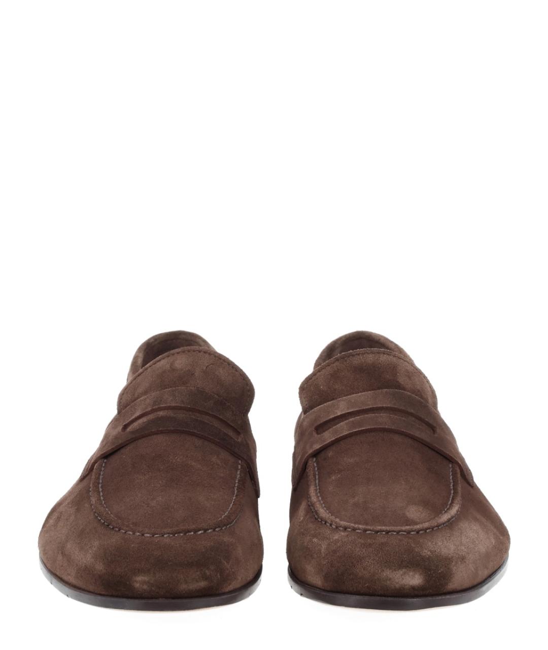 PREMIATA Коричневые замшевые лоферы, фото 3