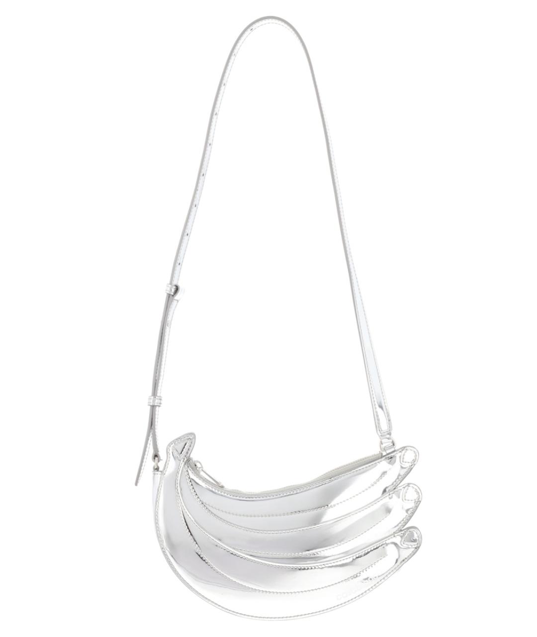 CASABLANCA Серебряная кожаная сумка через плечо, фото 1