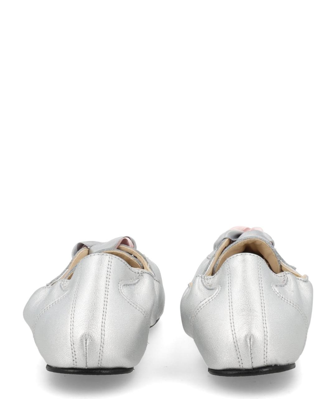 REPETTO Серебряные кожаные балетки, фото 4