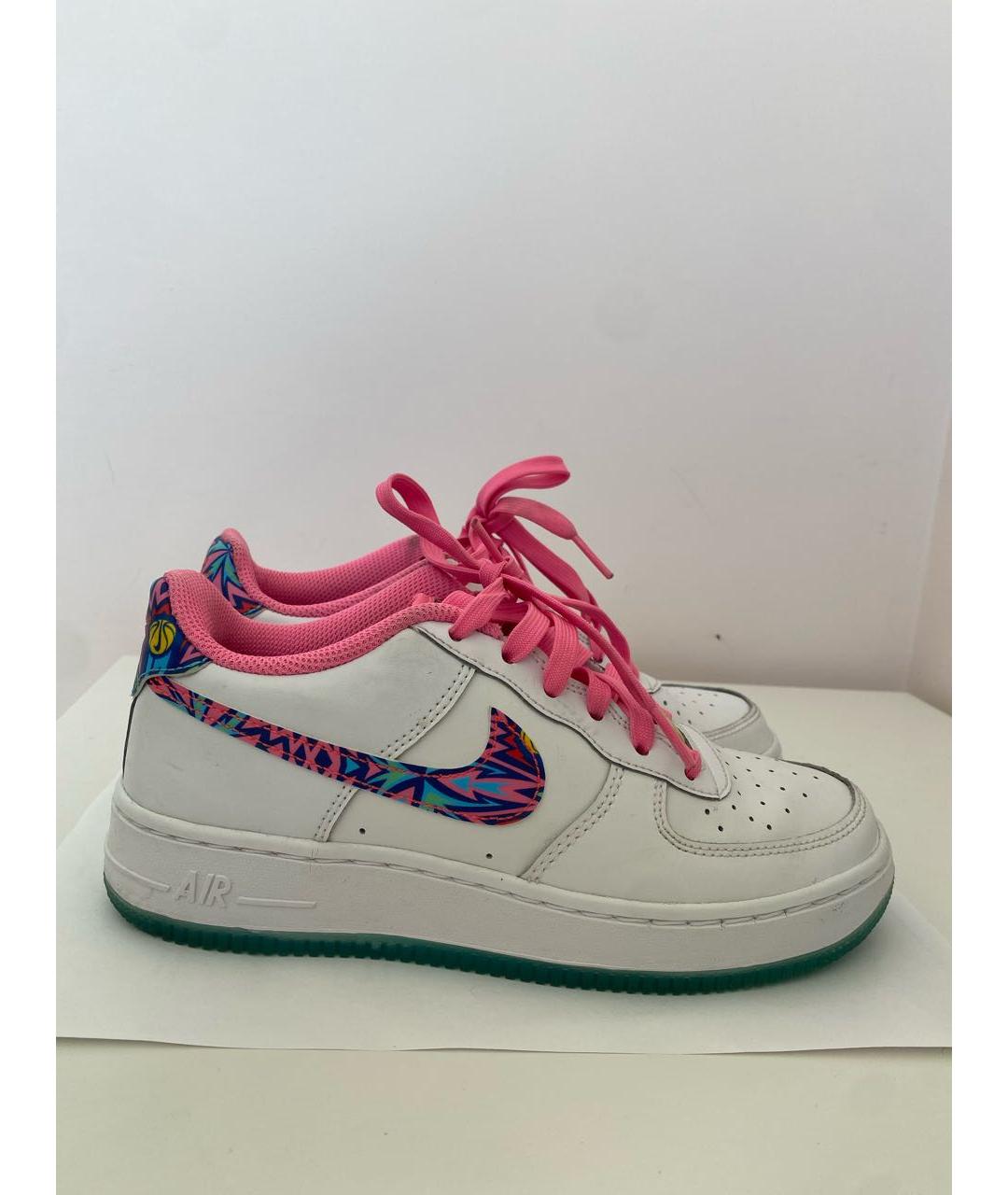 NIKE Белые кожаные кеды, фото 8