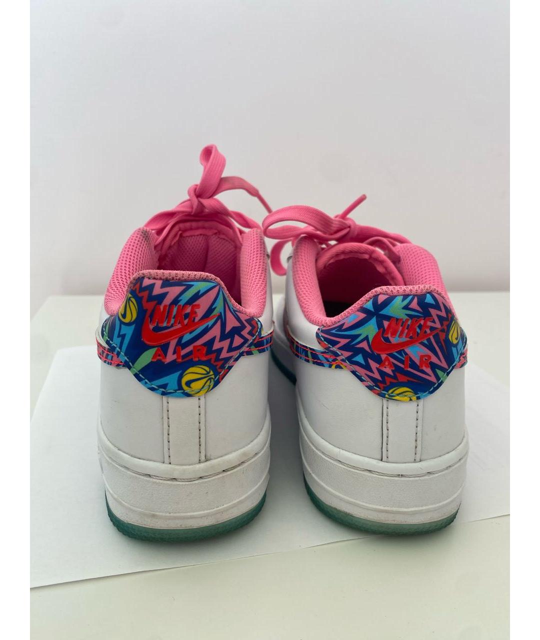 NIKE Белые кожаные кеды, фото 4