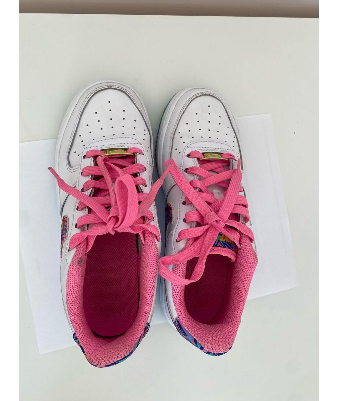 NIKE Белые кожаные кеды, фото 3