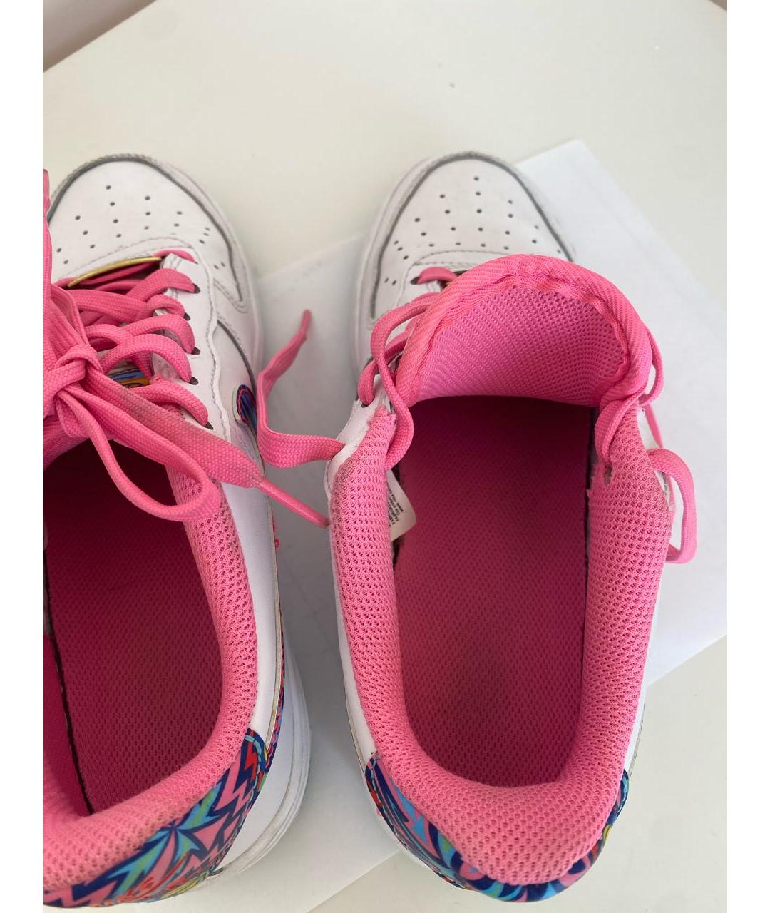 NIKE Белые кожаные кеды, фото 7