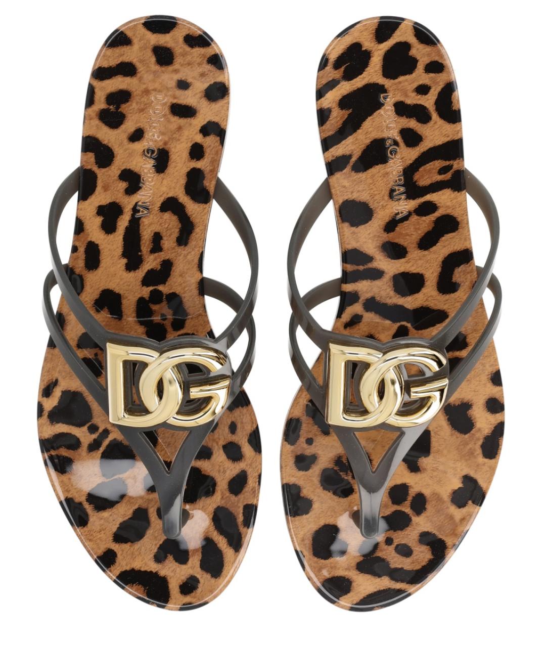 DOLCE&GABBANA Мульти сандалии, фото 5