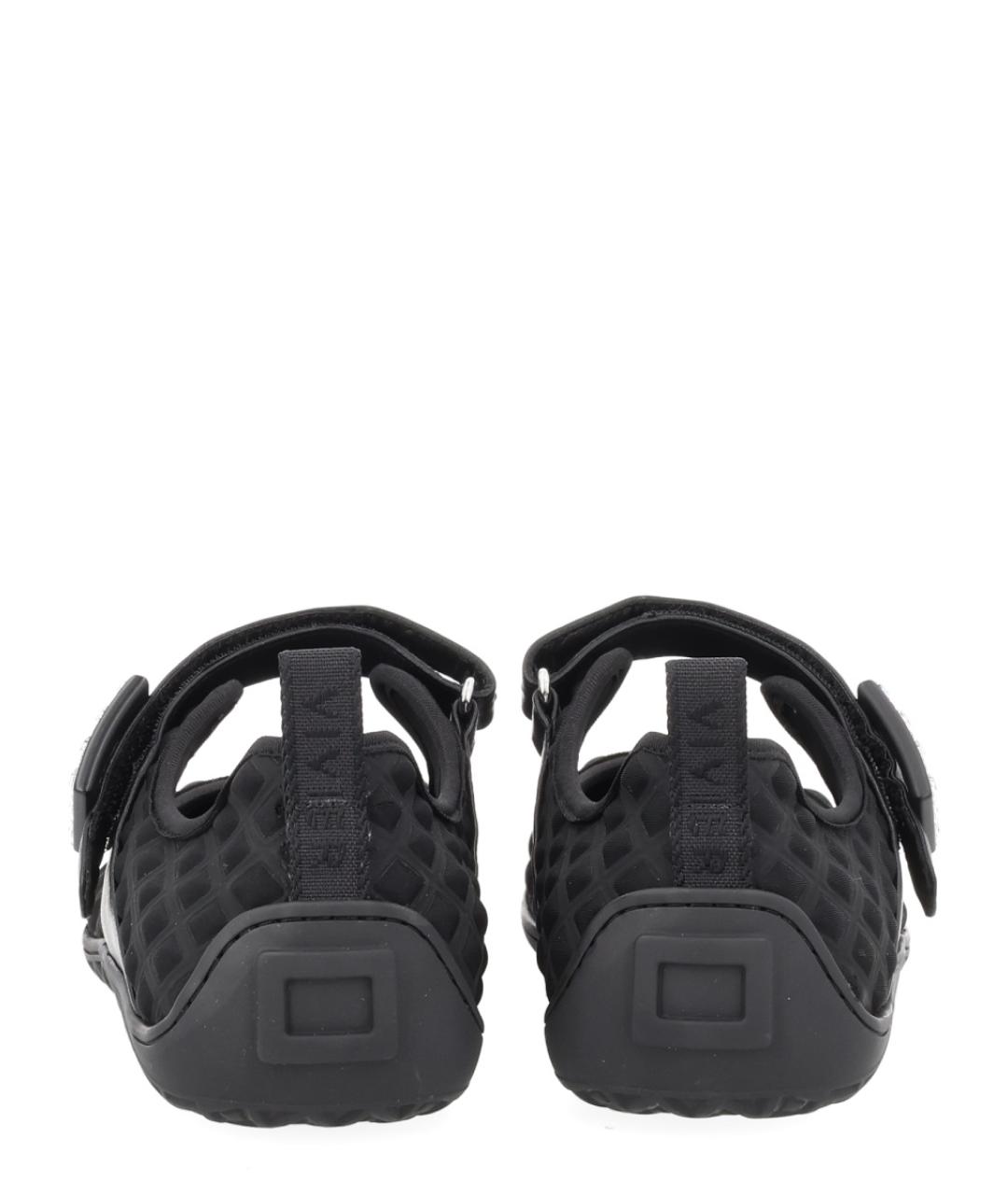 ROGER VIVIER Черные текстильные балетки, фото 4