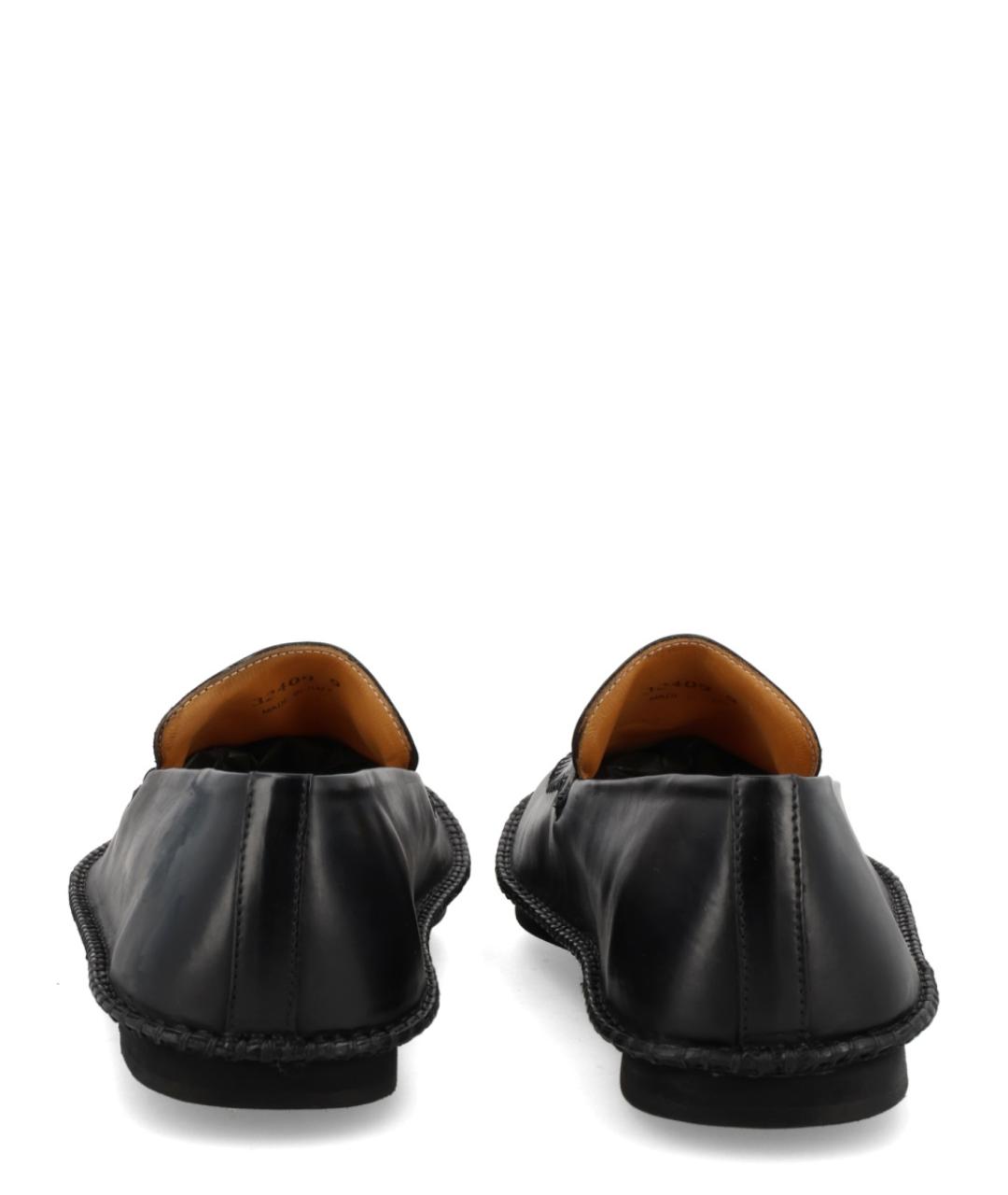 PREMIATA Черные кожаные лоферы, фото 4