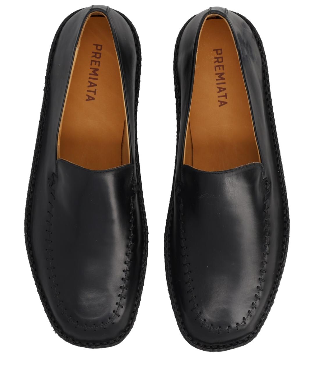 PREMIATA Черные кожаные лоферы, фото 5