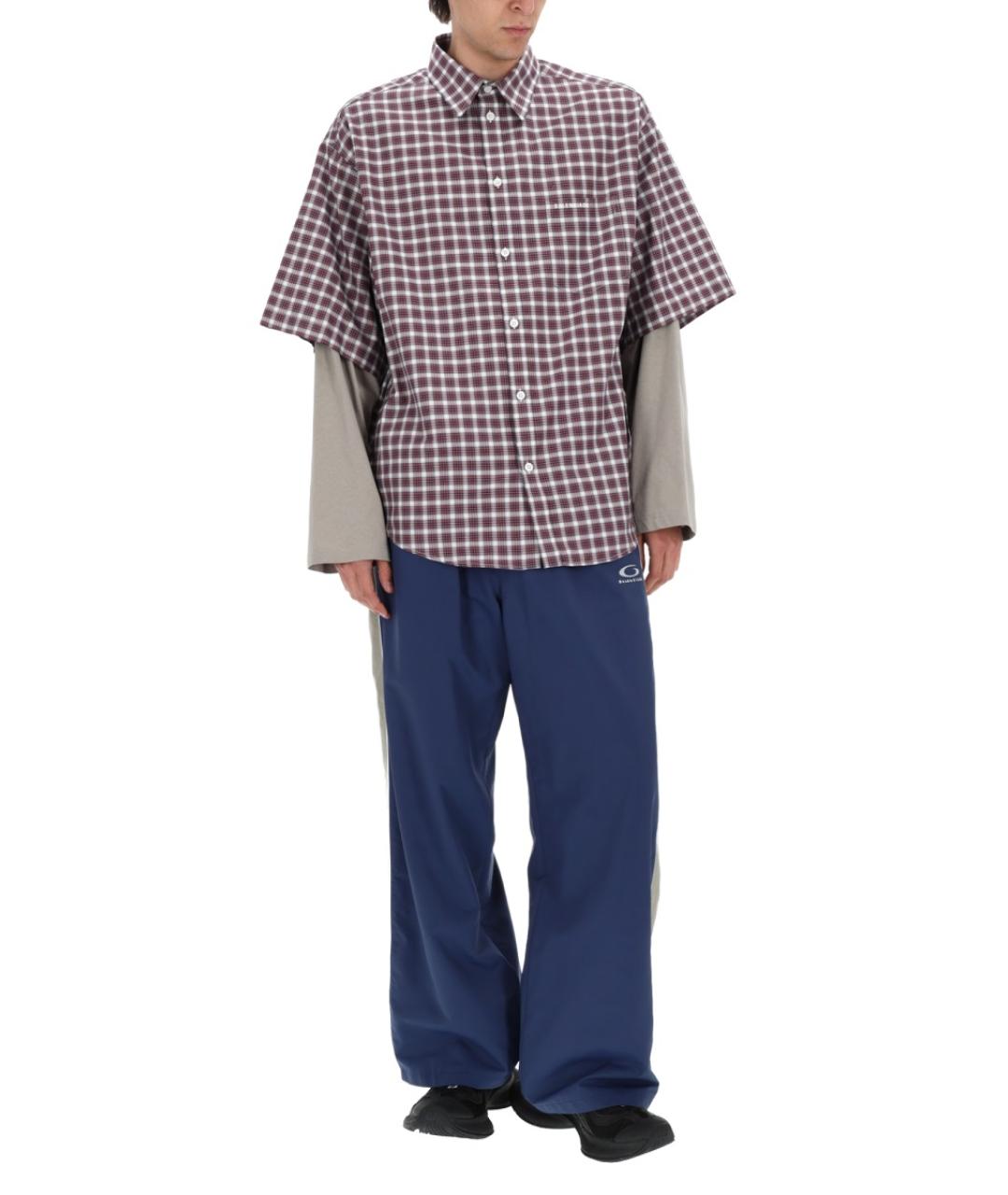 BALENCIAGA Мульти хлопковая кэжуал рубашка, фото 3