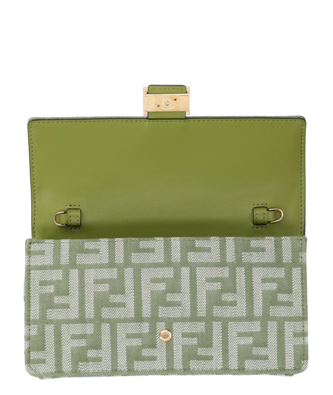 FENDI Зеленый кошелек, фото 5