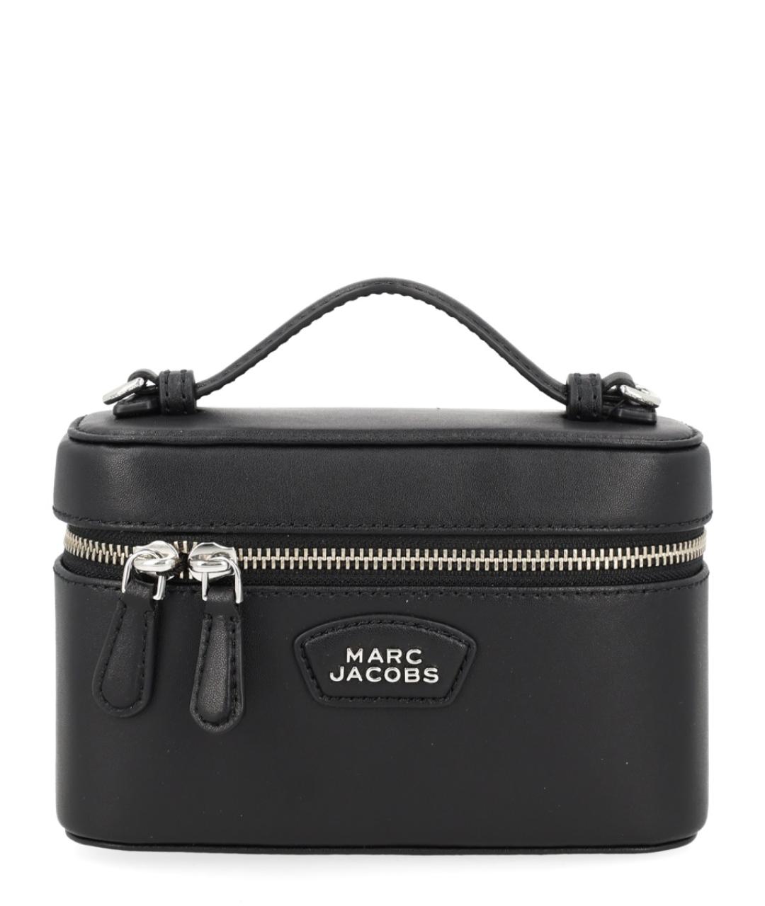 MARC JACOBS Черная кожаная сумка через плечо, фото 1