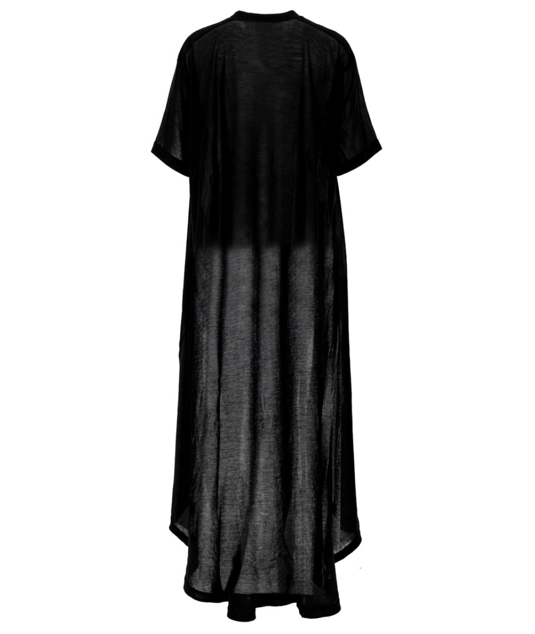 BALENCIAGA Черное хлопковое повседневное платье, фото 2