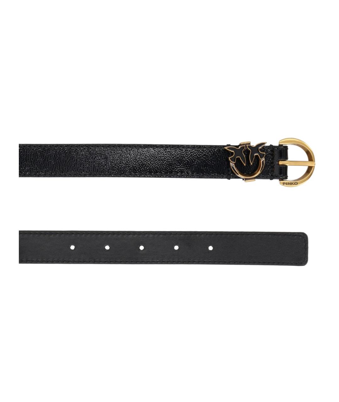 PINKO Черный ремень, фото 2