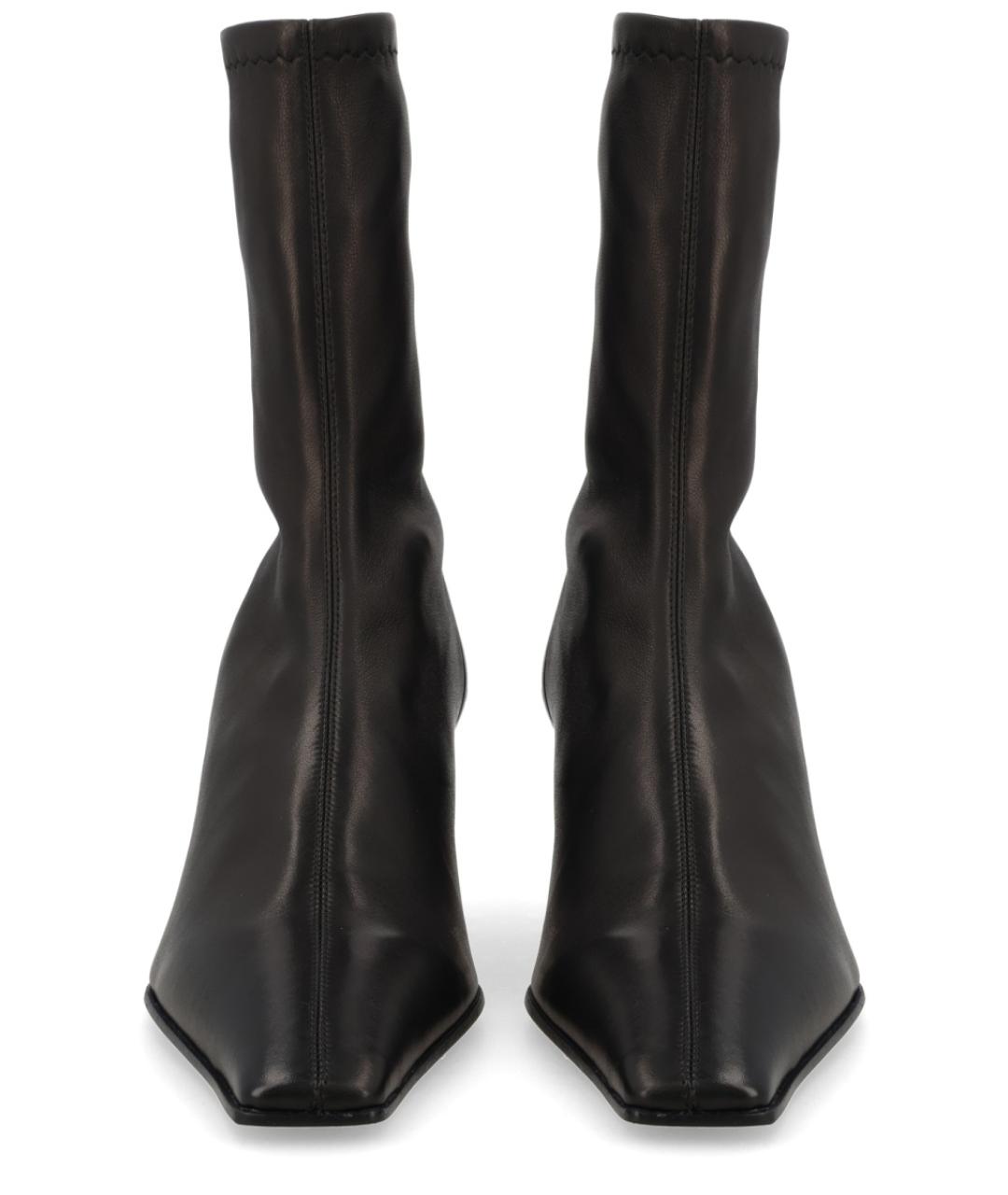 KHAITE Черные кожаные ботильоны, фото 3