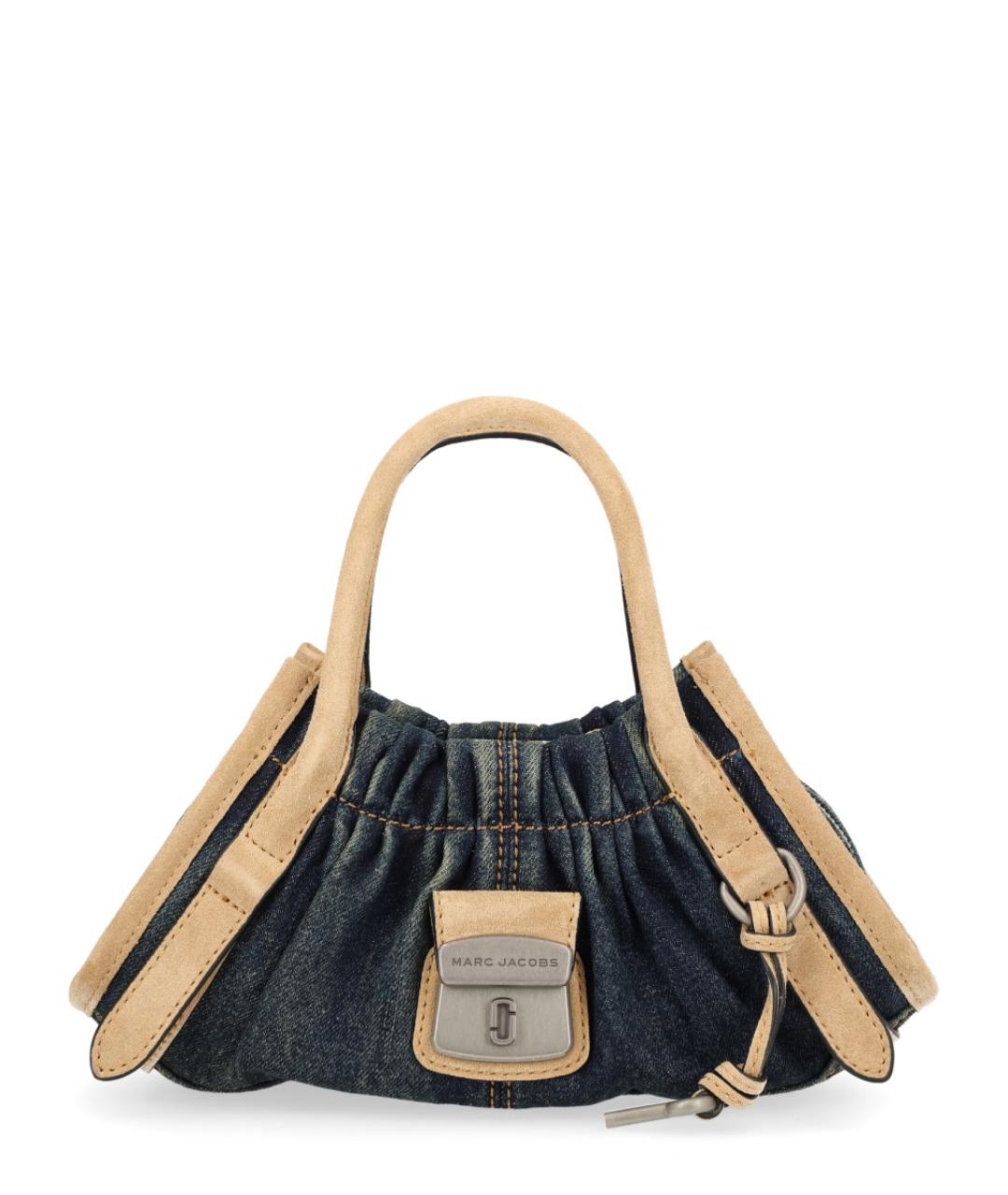 MARC JACOBS Синяя хлопковая сумка тоут, фото 1