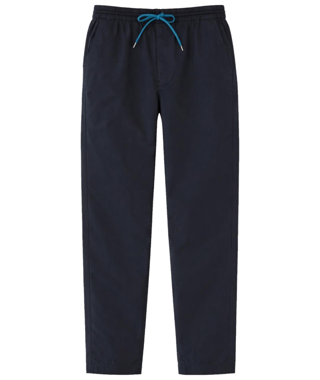 PS BY PAUL SMITH Синие хлопковые повседневные брюки, фото 1