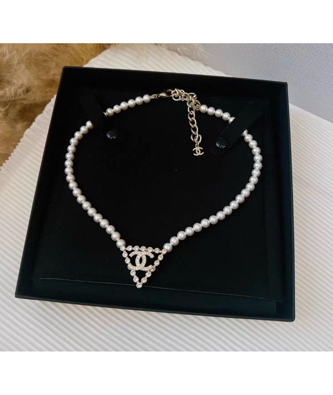 CHANEL Золотое колье, фото 2