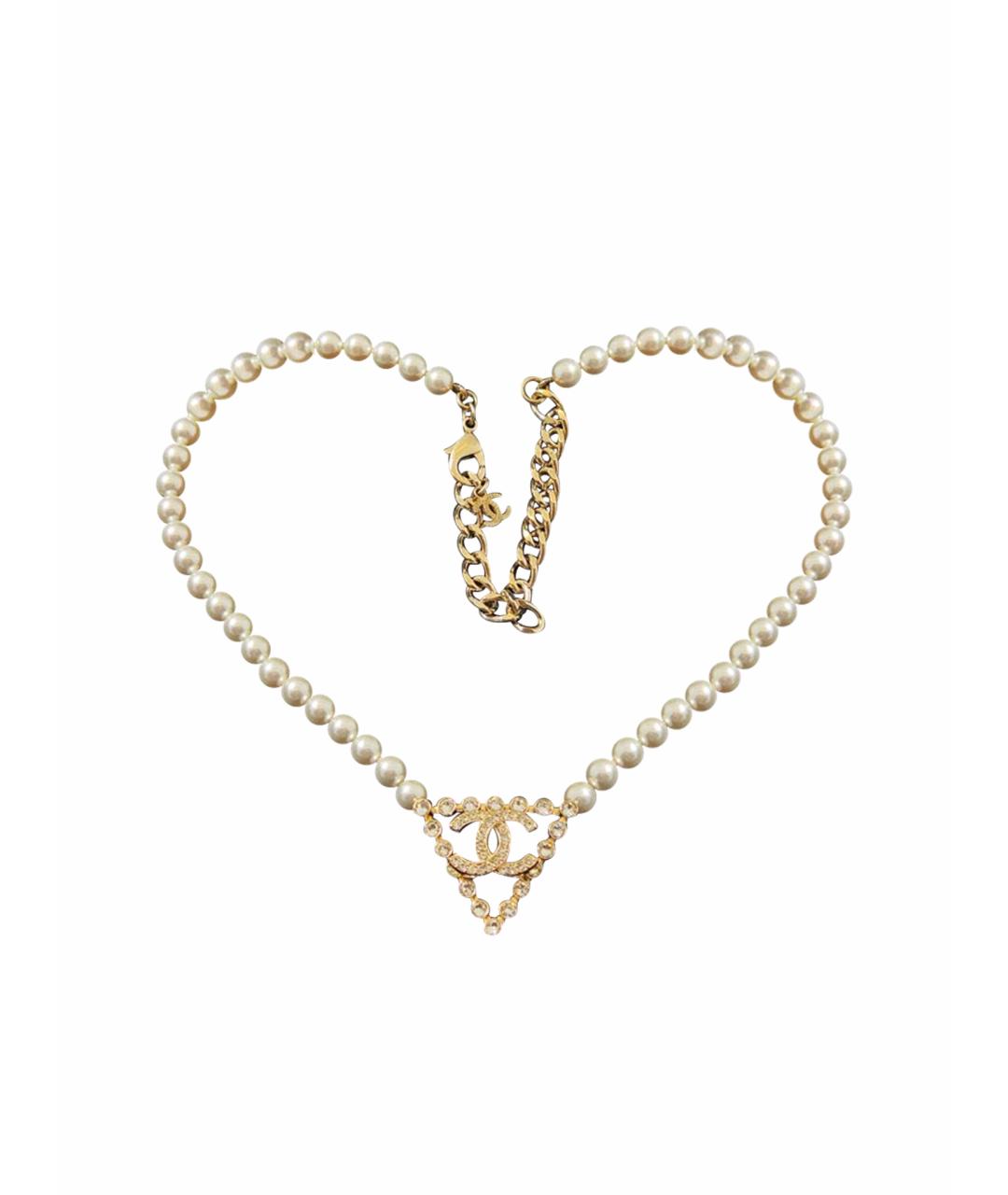 CHANEL Золотое колье, фото 1