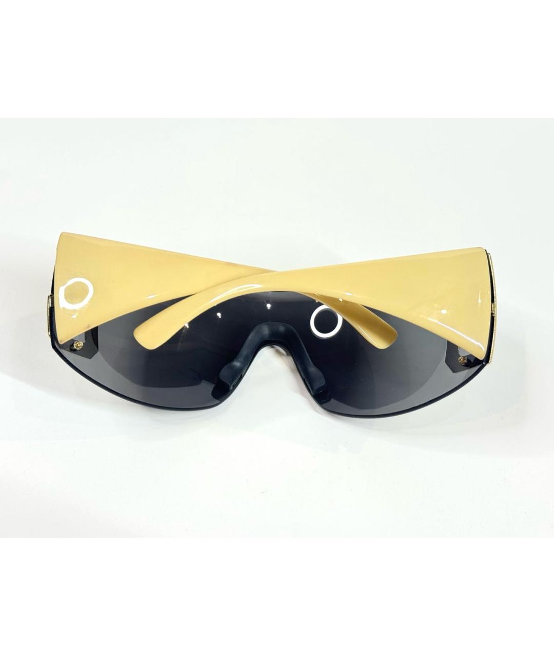 DOLCE&GABBANA Черные пластиковые солнцезащитные очки, фото 3