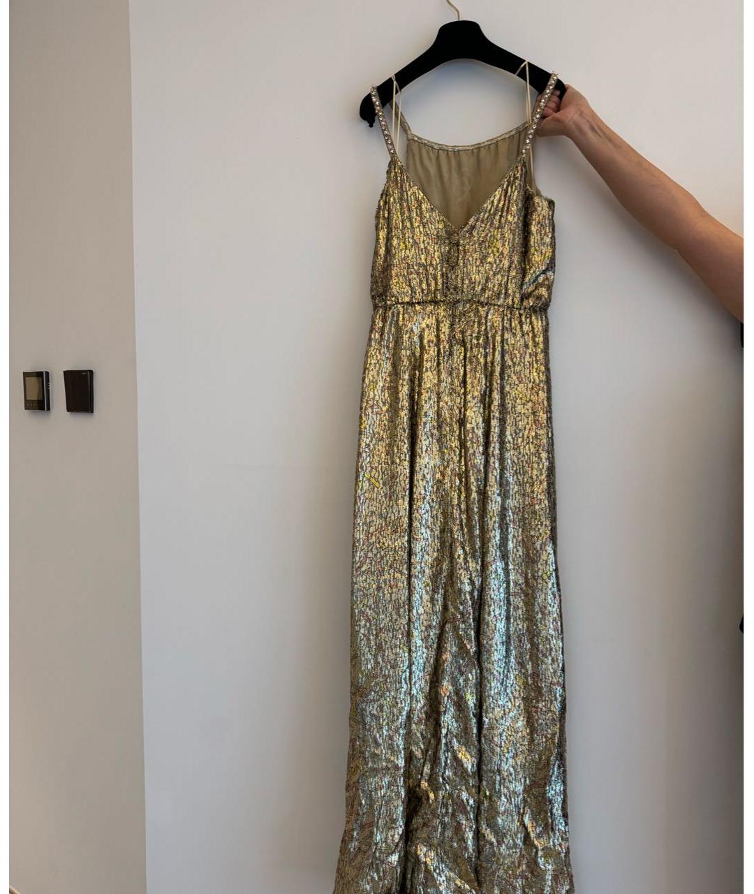 CHANEL Мульти шелковое вечернее платье, фото 2