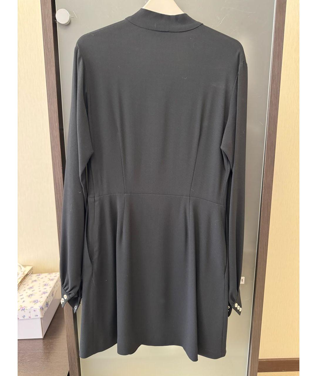 ALEXANDER TEREKHOV Черное вискозное платье, фото 2