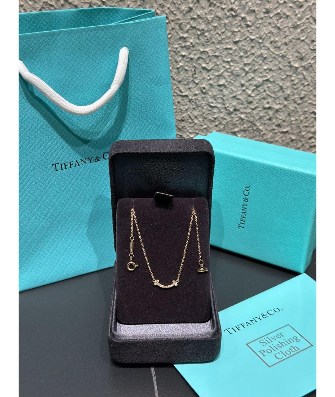 TIFFANY&CO Розовое колье из розового золота, фото 2