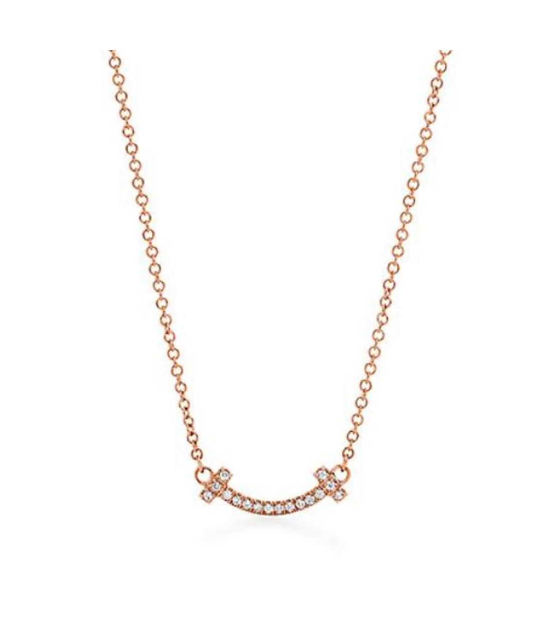 TIFFANY&CO Розовое колье из розового золота, фото 6