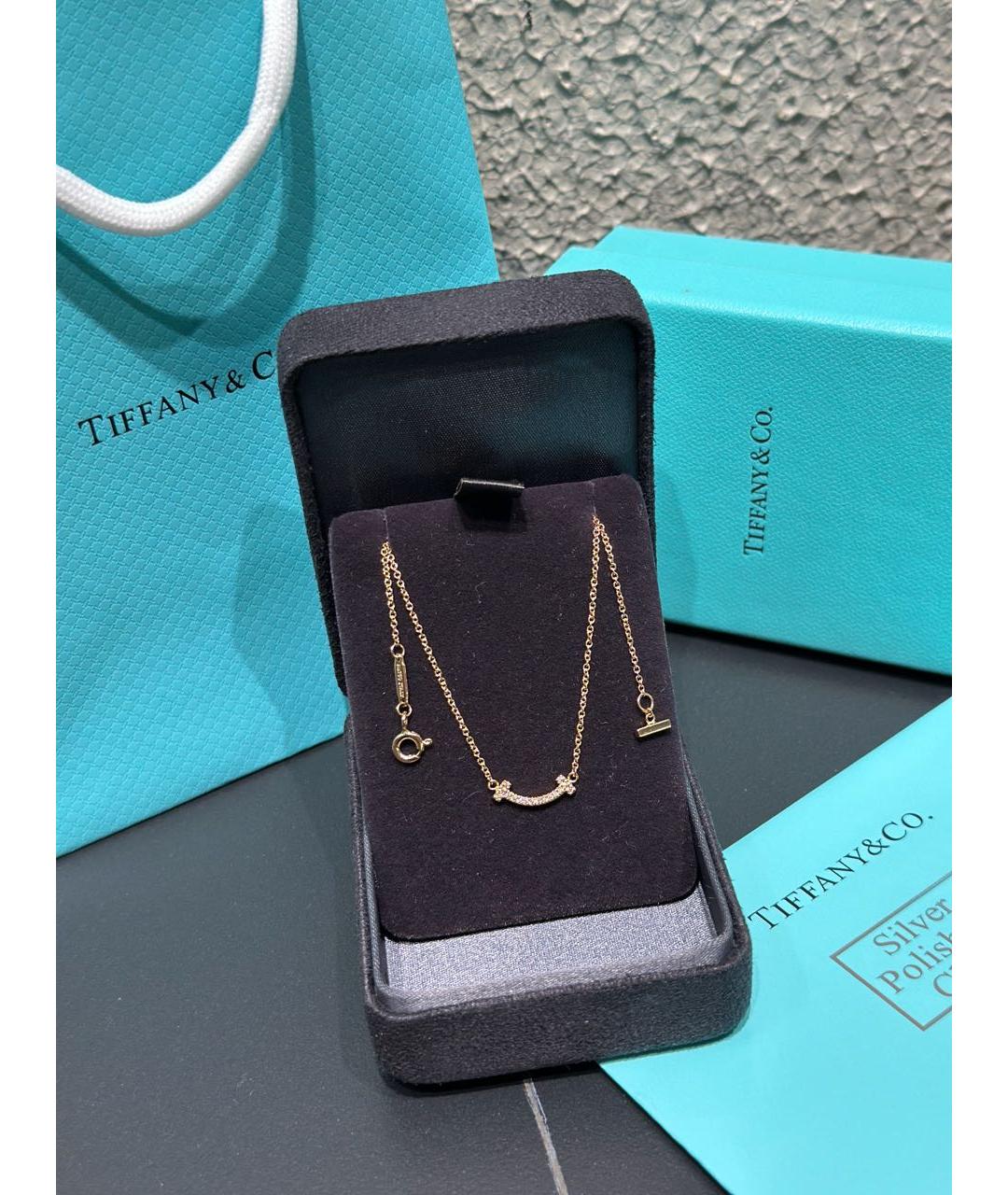 TIFFANY&CO Розовое колье из розового золота, фото 3