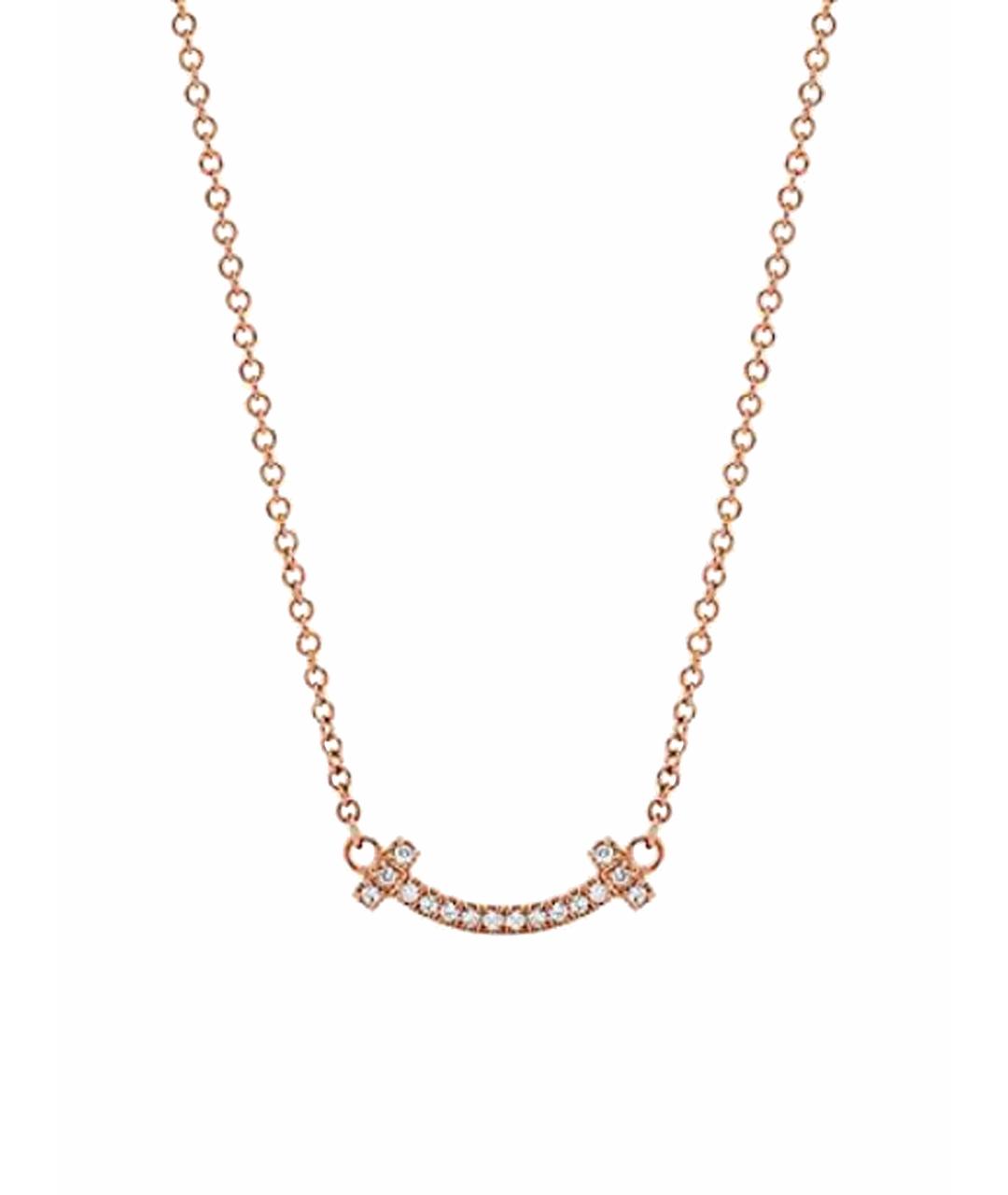 TIFFANY&CO Розовое колье из розового золота, фото 1