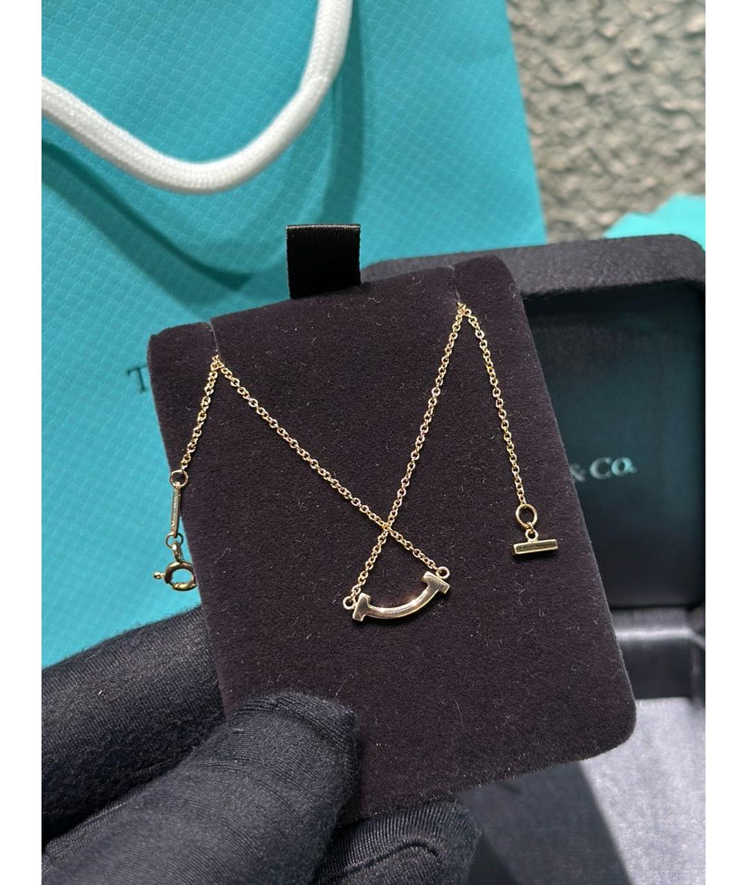 TIFFANY&CO Розовое колье из розового золота, фото 5