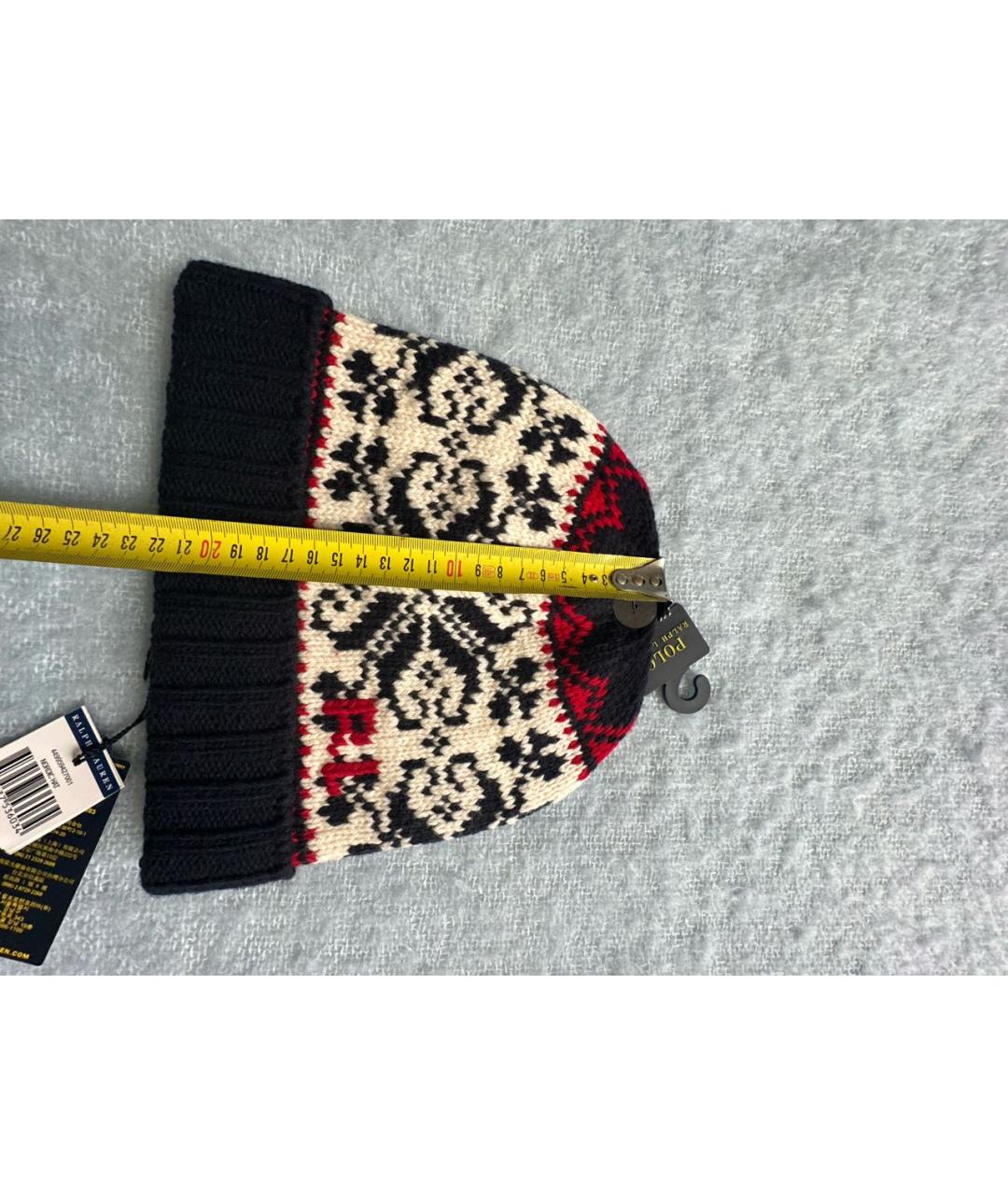 POLO RALPH LAUREN Мульти шерстяная шапка, фото 5