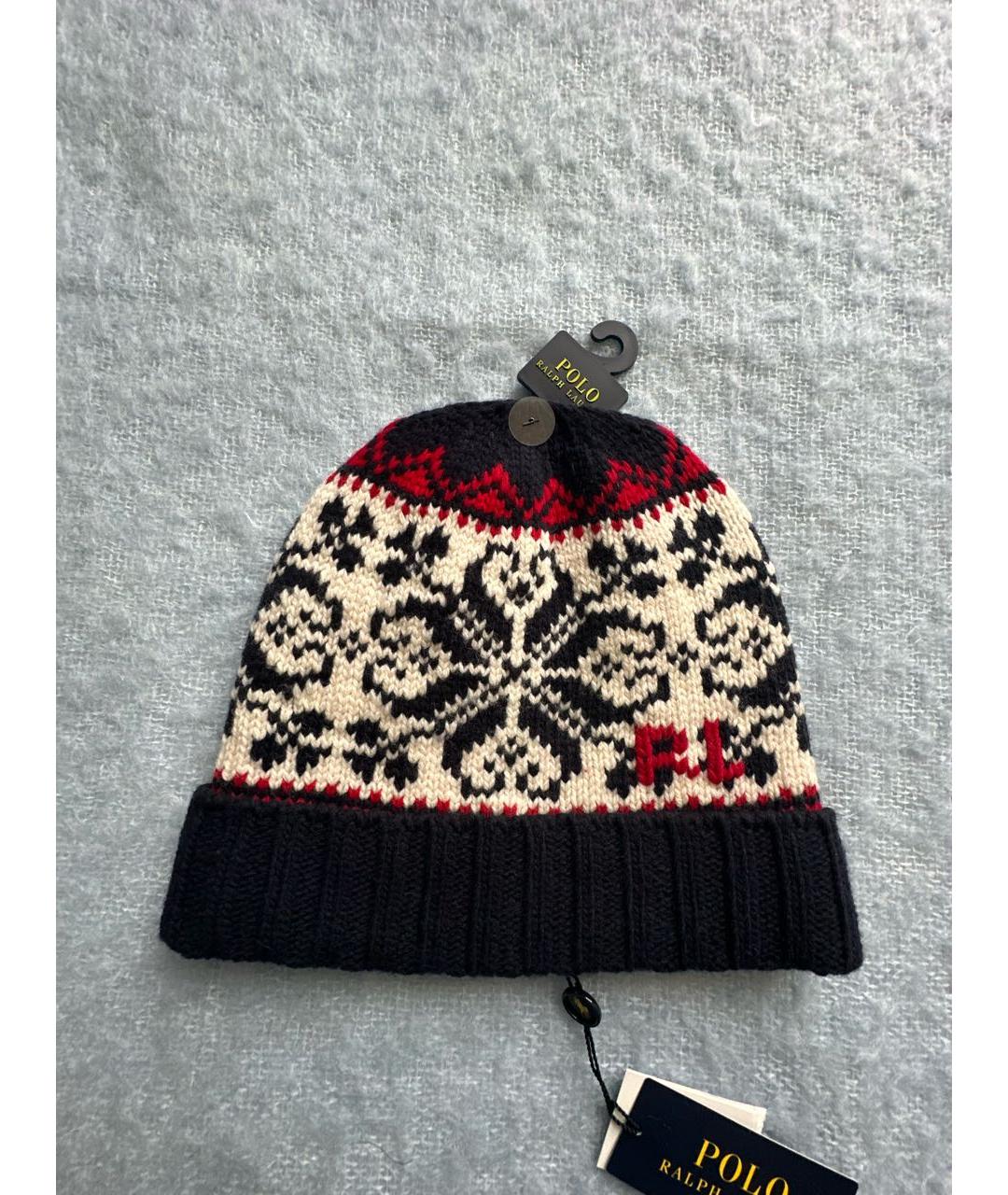 POLO RALPH LAUREN Мульти шерстяная шапка, фото 8
