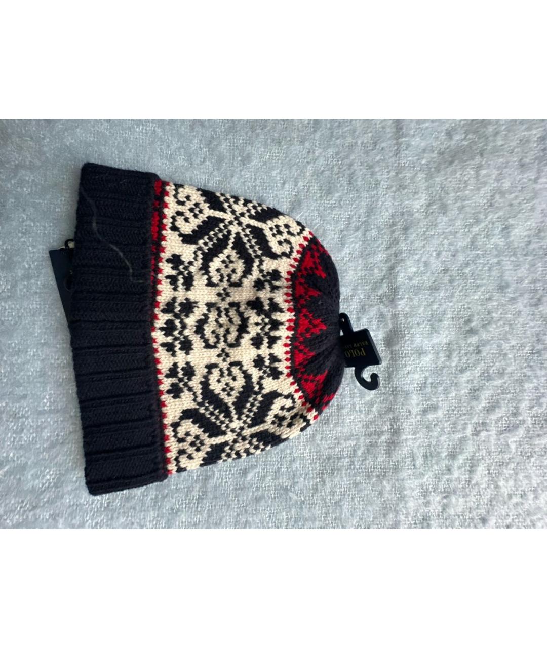 POLO RALPH LAUREN Мульти шерстяная шапка, фото 4