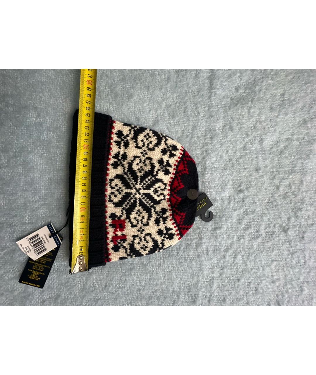 POLO RALPH LAUREN Мульти шерстяная шапка, фото 6