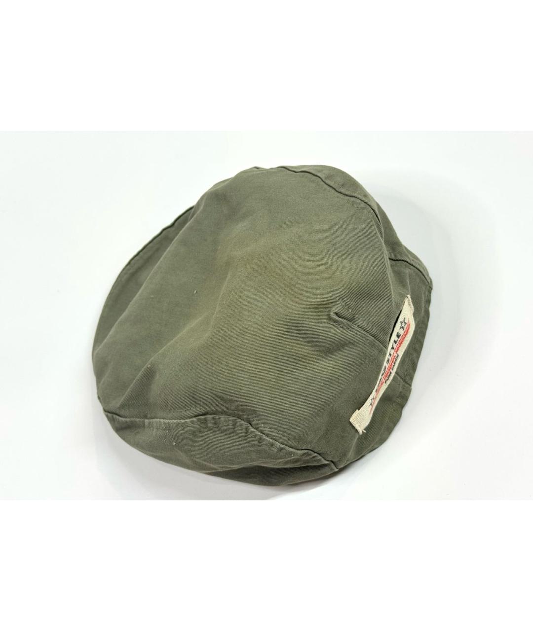 DOLCE&GABBANA Хаки хлопковая кепка, фото 2