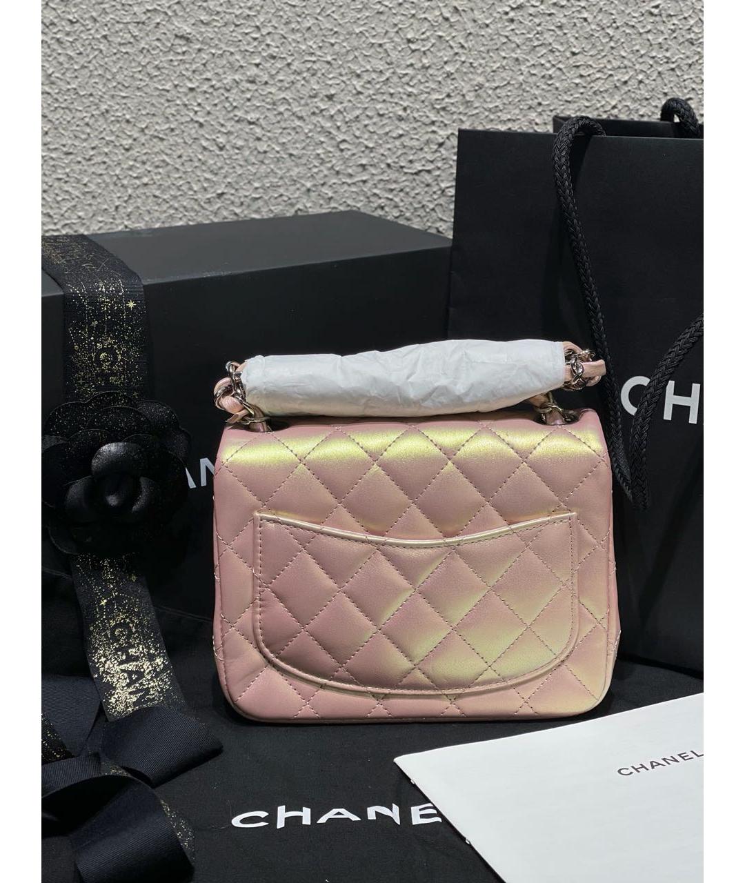 CHANEL Кожаная сумка через плечо, фото 5