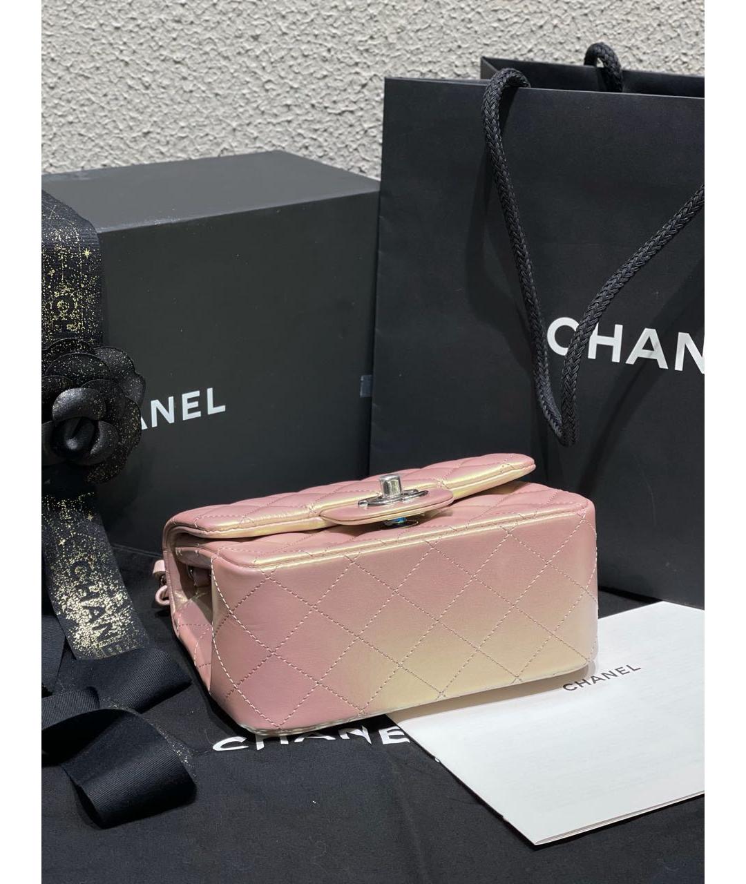 CHANEL Кожаная сумка через плечо, фото 4