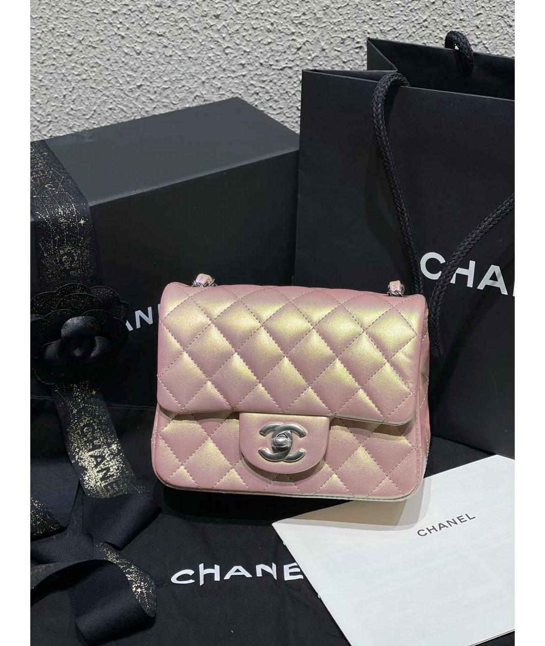 CHANEL Кожаная сумка через плечо, фото 2