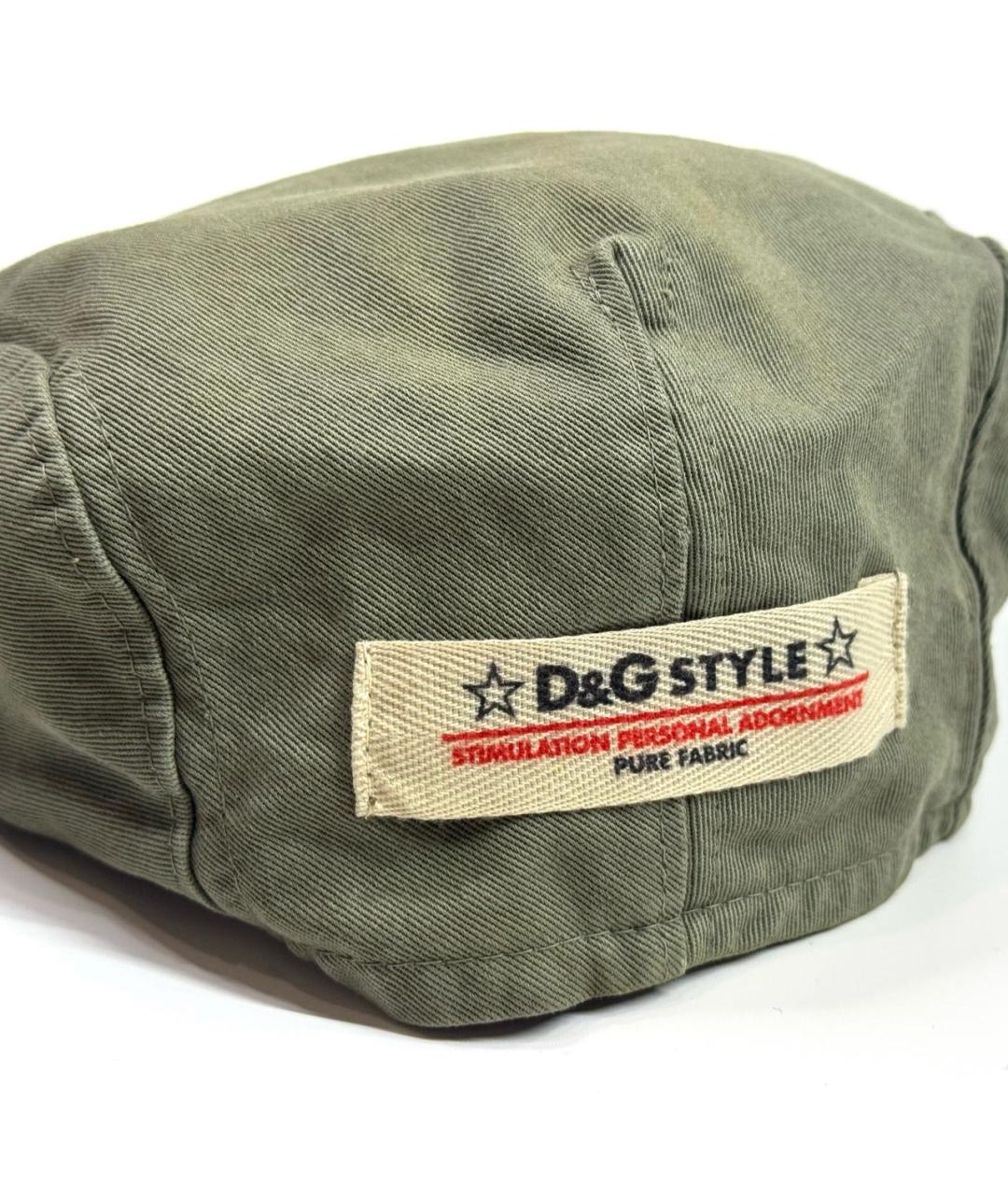DOLCE&GABBANA Хаки хлопковая кепка/бейсболка, фото 4