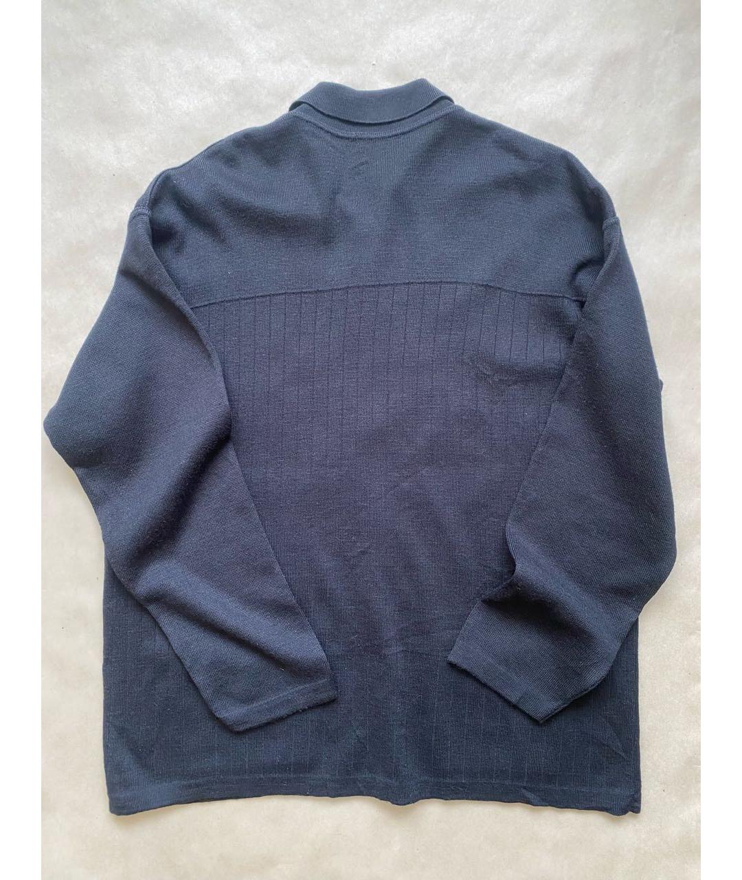 SAINT LAURENT Черный шерстяной кардиган, фото 3