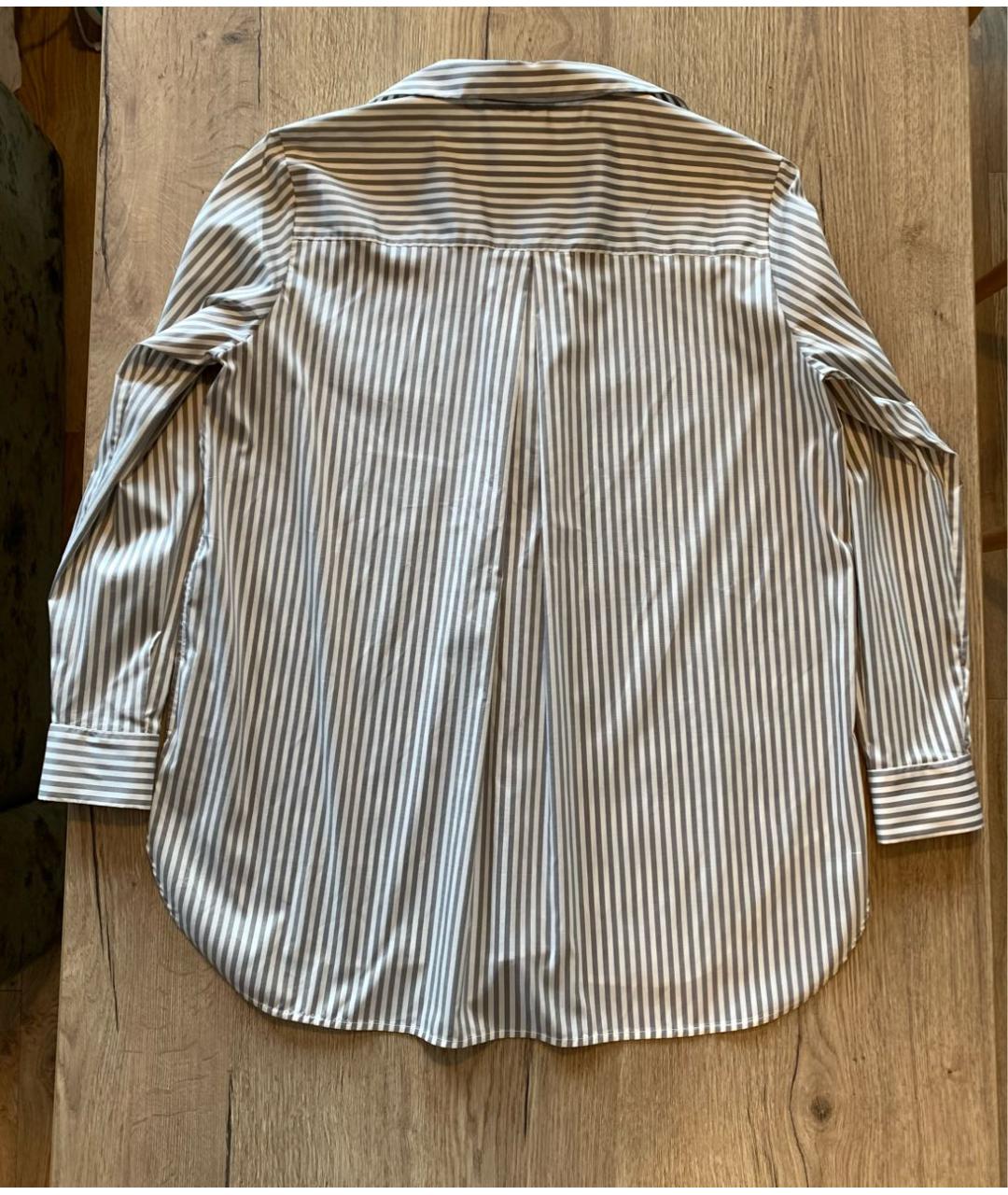 KITON Бежевая шелковая блузы, фото 2