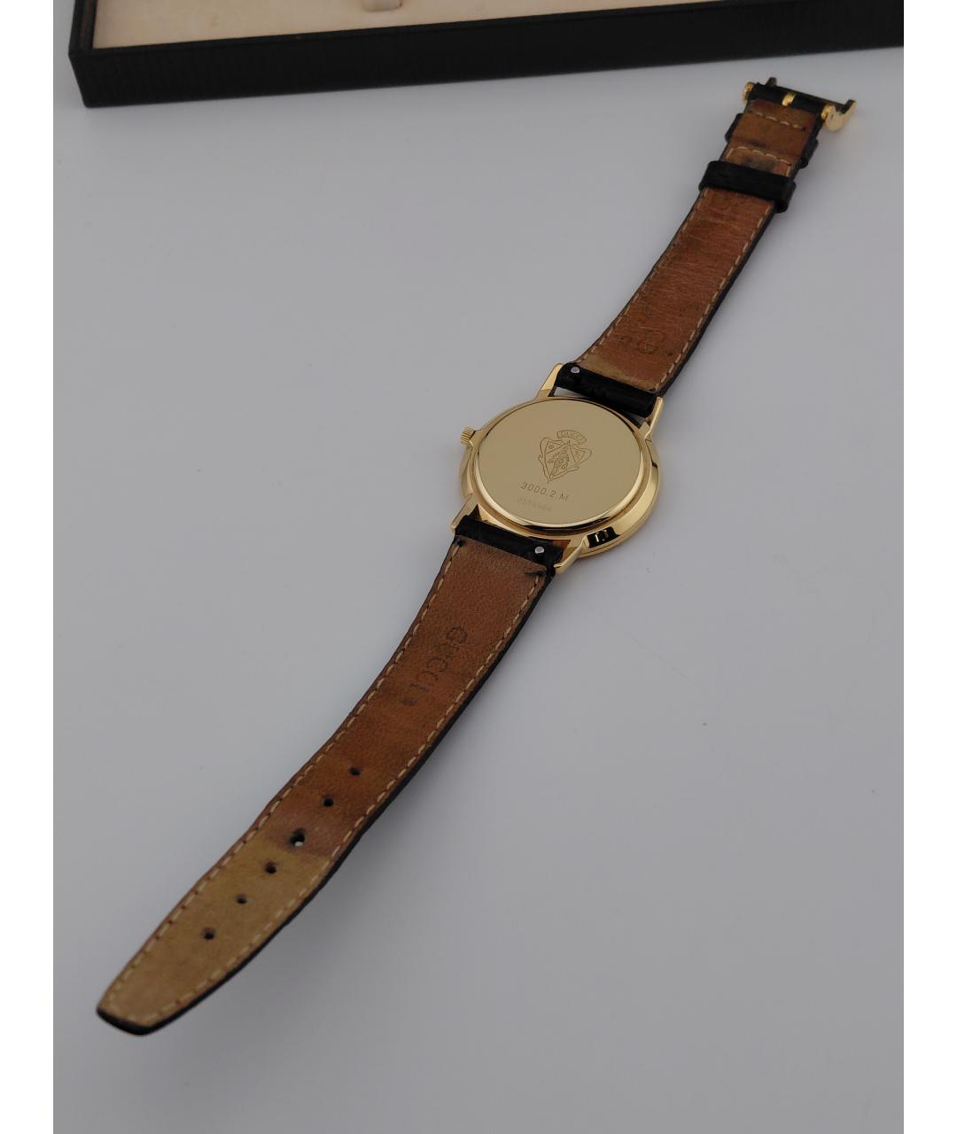 GUCCI Золотые позолоченные часы, фото 8